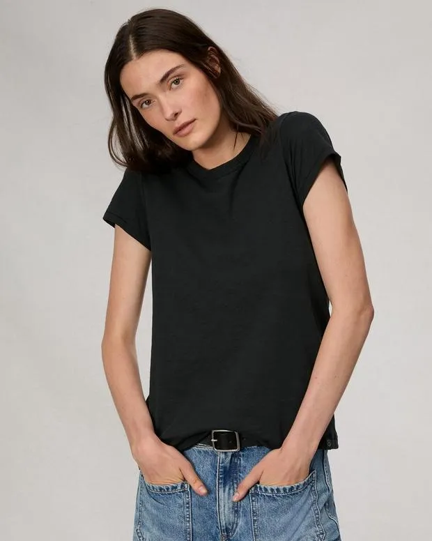 TShirts Women Rag and Bone The Slub Tee Black