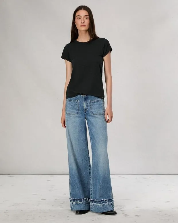 TShirts Women Rag and Bone The Slub Tee Black