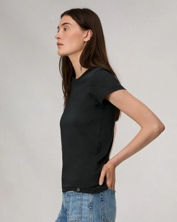 TShirts Women Rag and Bone The Slub Tee Black