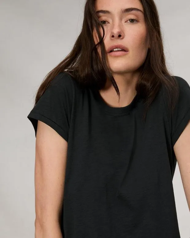 TShirts Women Rag and Bone The Slub Tee Black