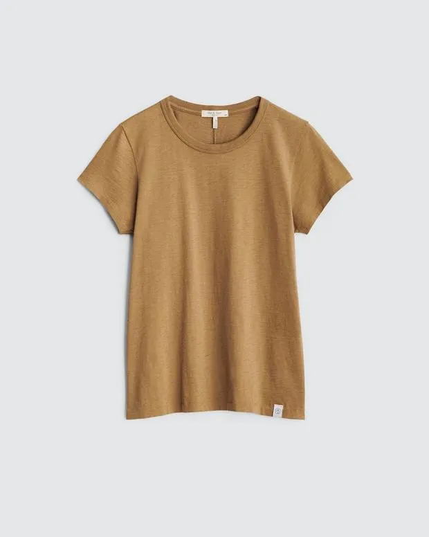 TShirts Women Rag and Bone The Slub Tee Khaki