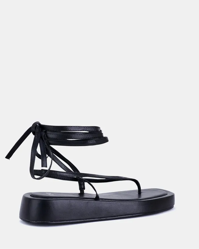 TALISHA BLACK Flatforms NOVO Shoes Women