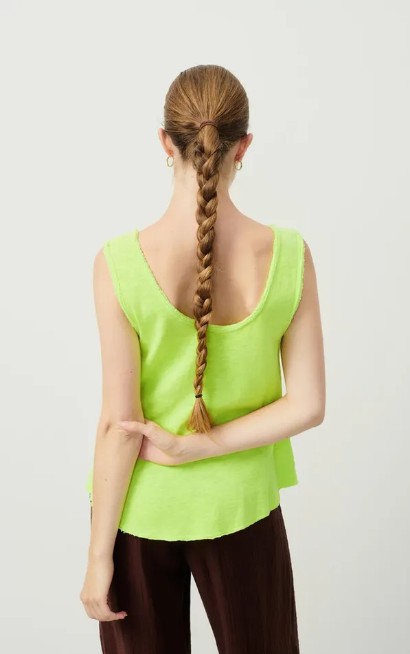 Tank Top Sonoma Neon Yellow Women American Vintage Tops and Tanktops Tank Top Sonoma Neon Yellow Women American Vintage Tops and Tanktops