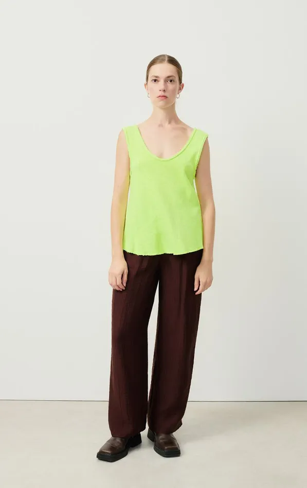 Tank Top Sonoma Neon Yellow Women American Vintage Tops and Tanktops Tank Top Sonoma Neon Yellow Women American Vintage Tops and Tanktops