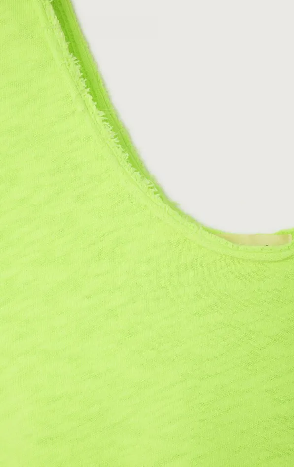 Tank Top Sonoma Neon Yellow Women American Vintage Tops and Tanktops Tank Top Sonoma Neon Yellow Women American Vintage Tops and Tanktops