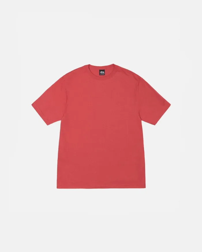 Tees MenWomen Stussy BUANA STOCK TEE Pepper