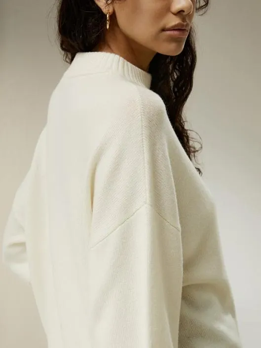 The Cape Sweater Women Lilysilk Knitwear