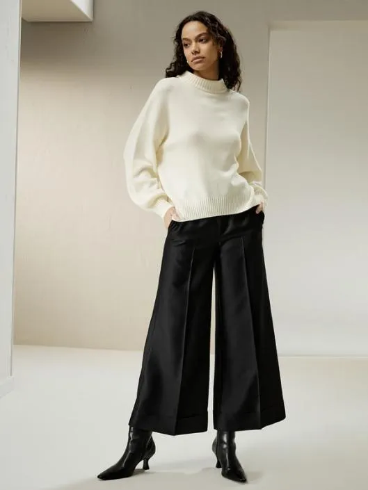 The Cape Sweater Women Lilysilk Knitwear