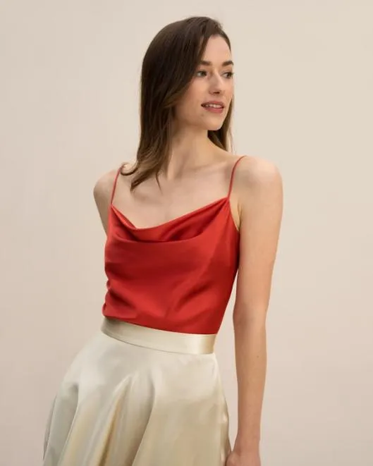 The Caria Cami Women Lilysilk Tops