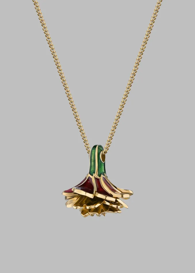 The Frankie Shop Bevza Marigold Pendant 8211 RedYellow 8211 Women