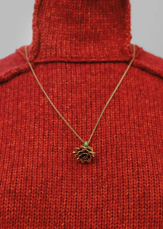 The Frankie Shop Bevza Marigold Pendant 8211 RedYellow 8211 Women