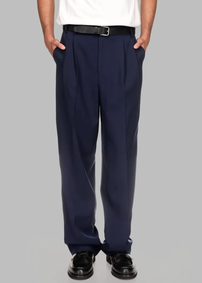 The Frankie Shop Bottoms Beo Suit Pants X Barbie 8211 Blue 8211 Men