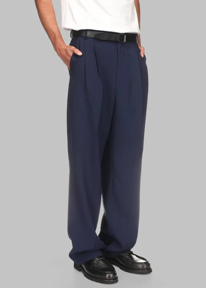 The Frankie Shop Bottoms Beo Suit Pants X Barbie 8211 Blue 8211 Men