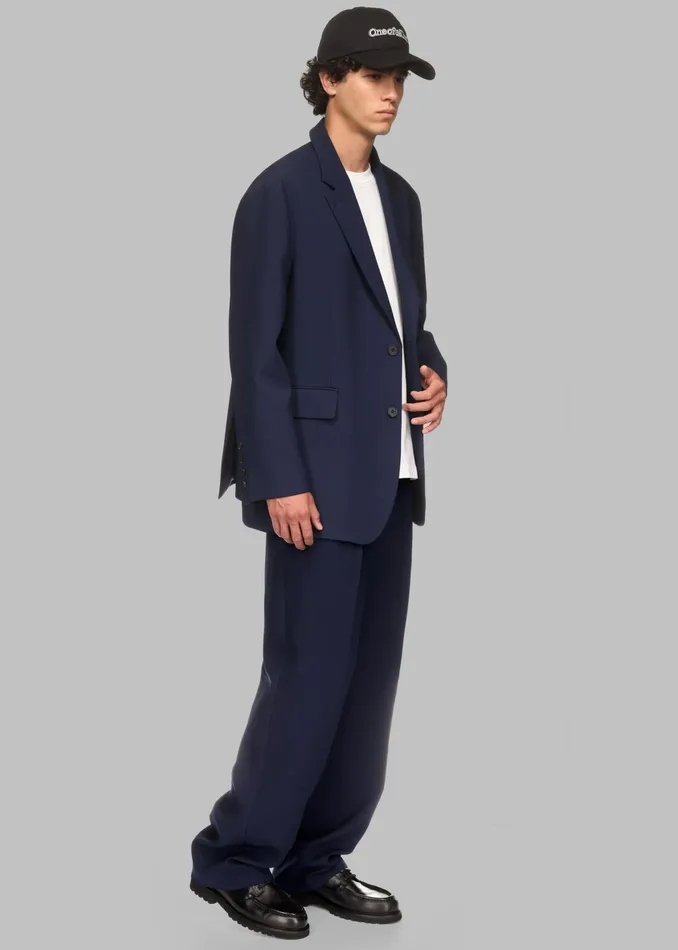 The Frankie Shop Bottoms Beo Suit Pants X Barbie 8211 Blue 8211 Men