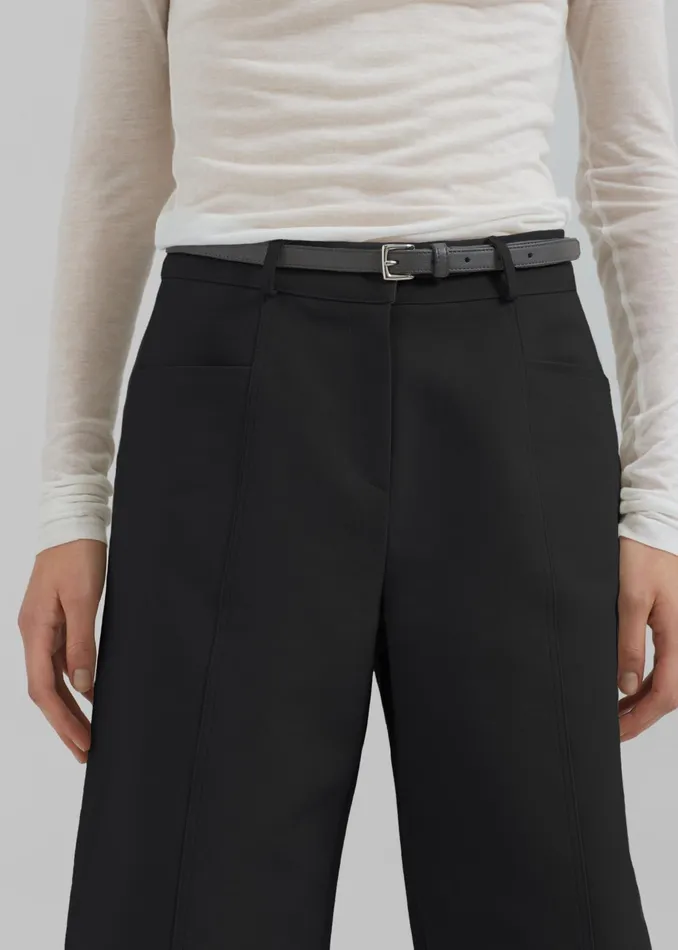 The Frankie Shop Bottoms Cairo Bermuda Shorts 8211 Black 8211 Women