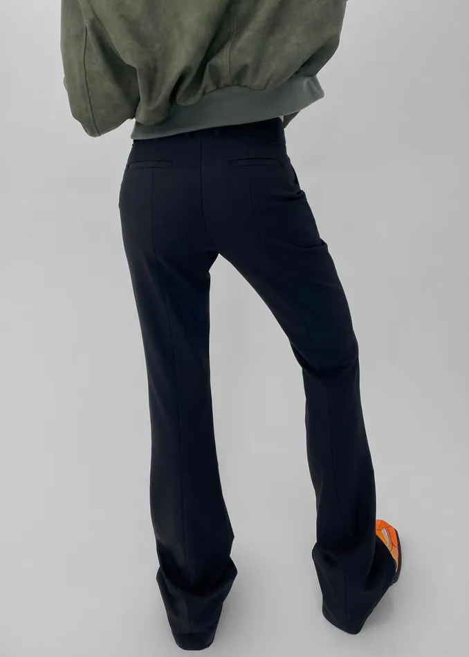 The Frankie Shop Bottoms Charley Bootcut Pants 8211 Black 8211 Women