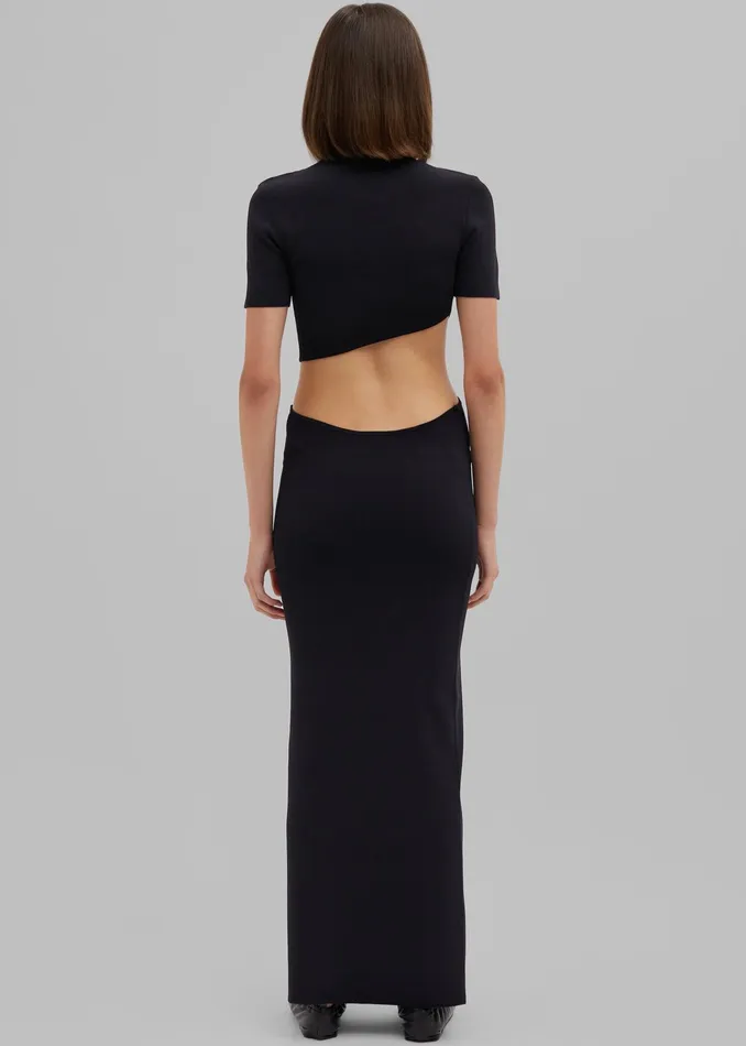The Frankie Shop Bottoms Christopher Esber Maparadita Midi Skirt 8211 Black 8211 Women