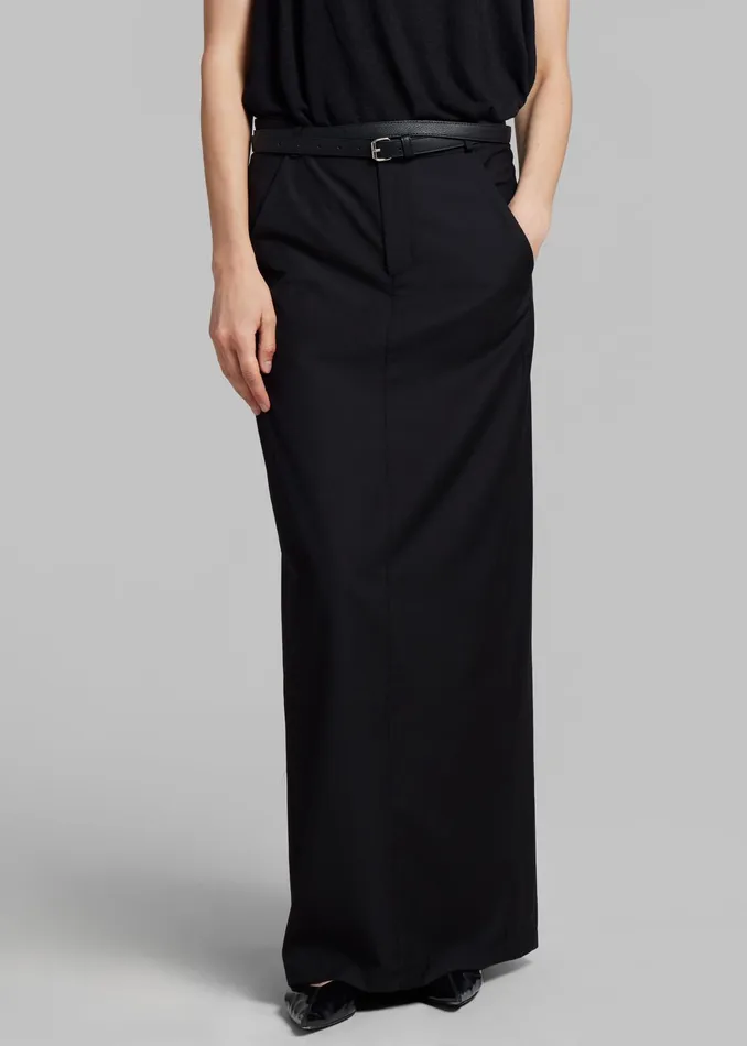 The Frankie Shop Bottoms Eloise Maxi Skirt 8211 Black 8211 Women
