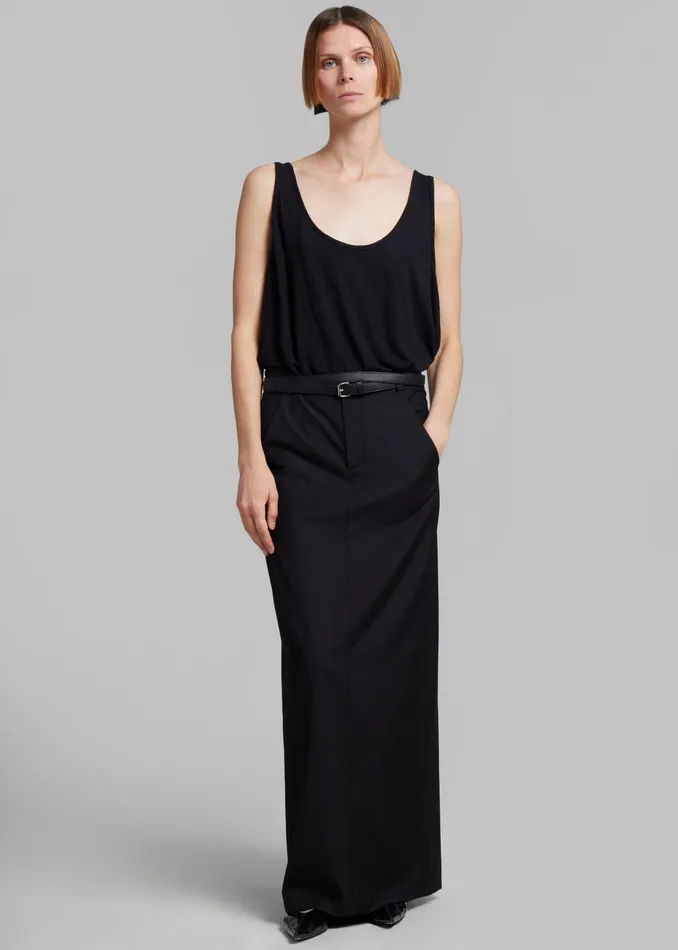 The Frankie Shop Bottoms Eloise Maxi Skirt 8211 Black 8211 Women