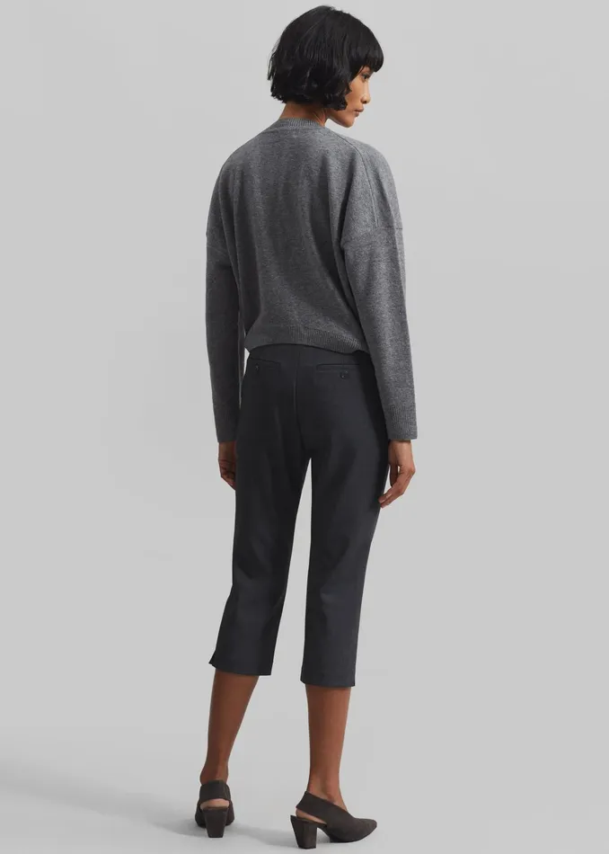 The Frankie Shop Bottoms Orsha Capri Pants 8211 Grey 8211 Women
