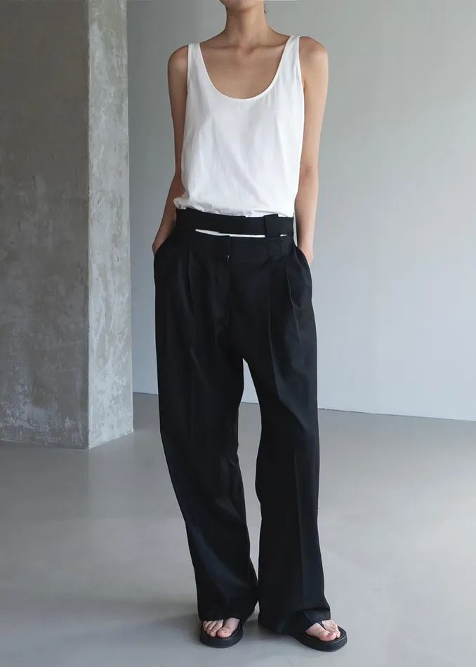 The Frankie Shop Bottoms Tate Trousers 8211 Black 8211 Women