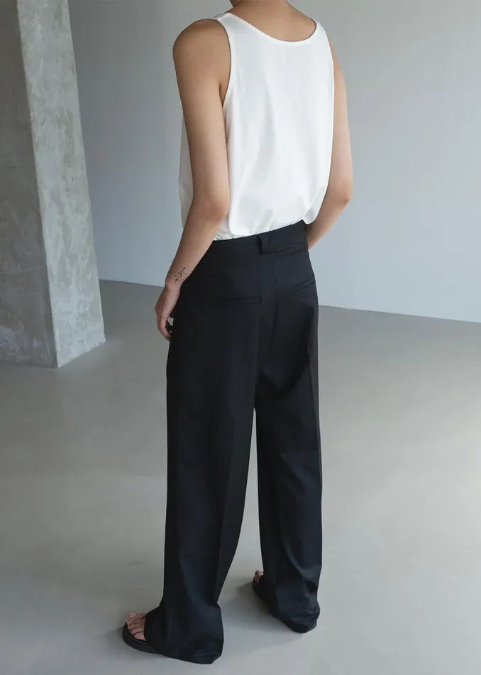 The Frankie Shop Bottoms Tate Trousers 8211 Black 8211 Women