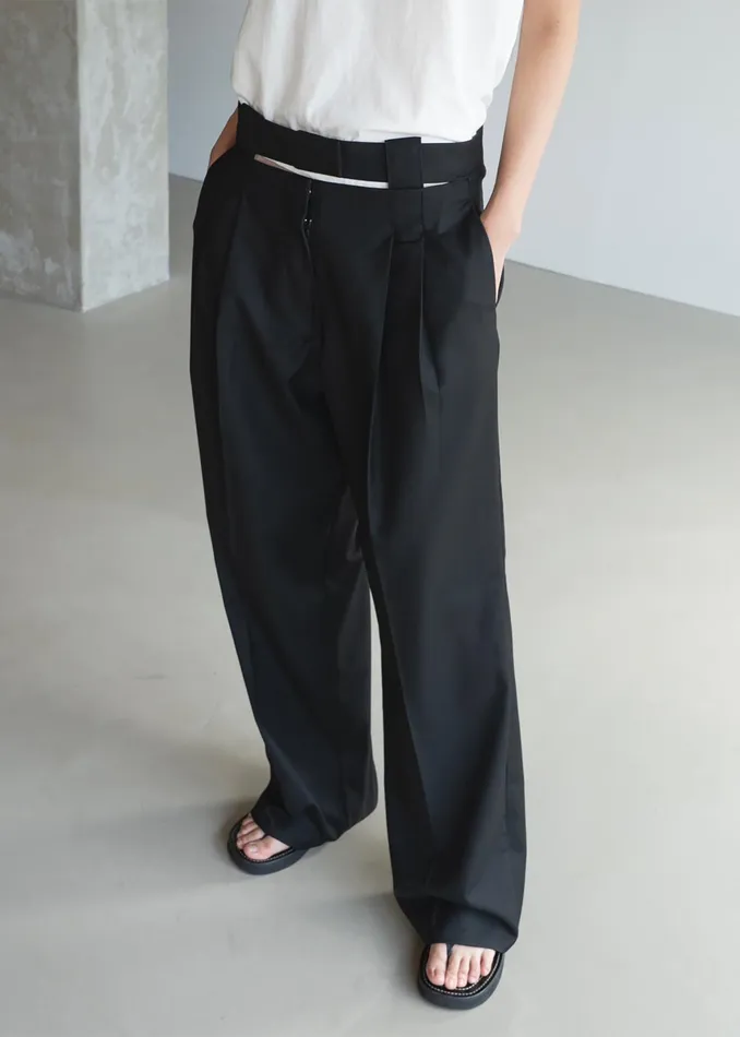 The Frankie Shop Bottoms Tate Trousers 8211 Black 8211 Women
