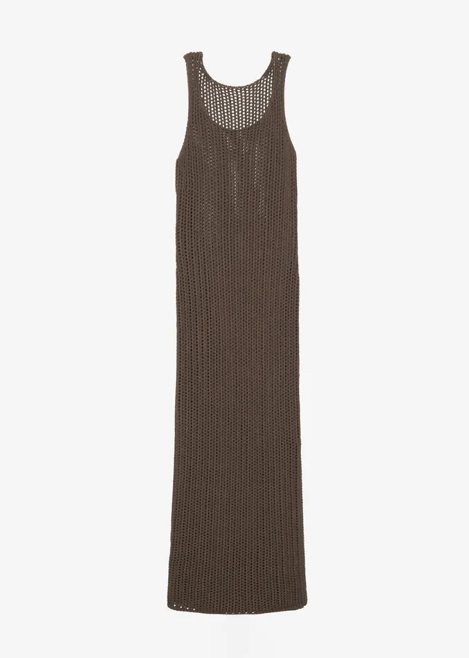 The Frankie Shop Dresses Adrienna Crochet Maxi Dress 8211 Brown 8211 Women