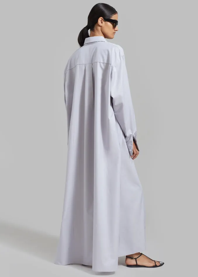 The Frankie Shop Dresses Avery Shirt Dress 8211 Grey 8211 Women