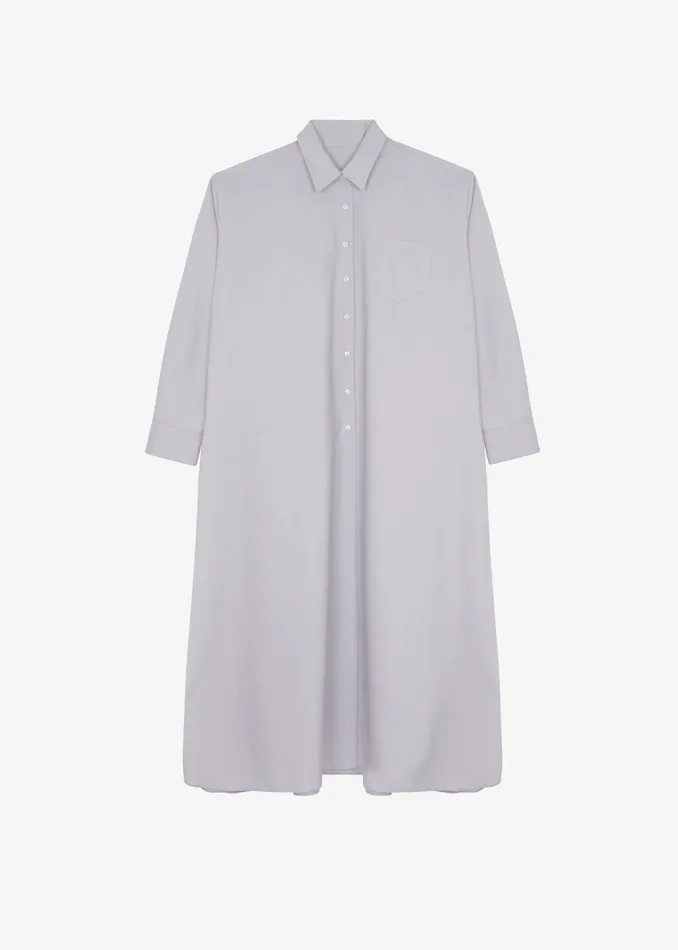 The Frankie Shop Dresses Avery Shirt Dress 8211 Grey 8211 Women
