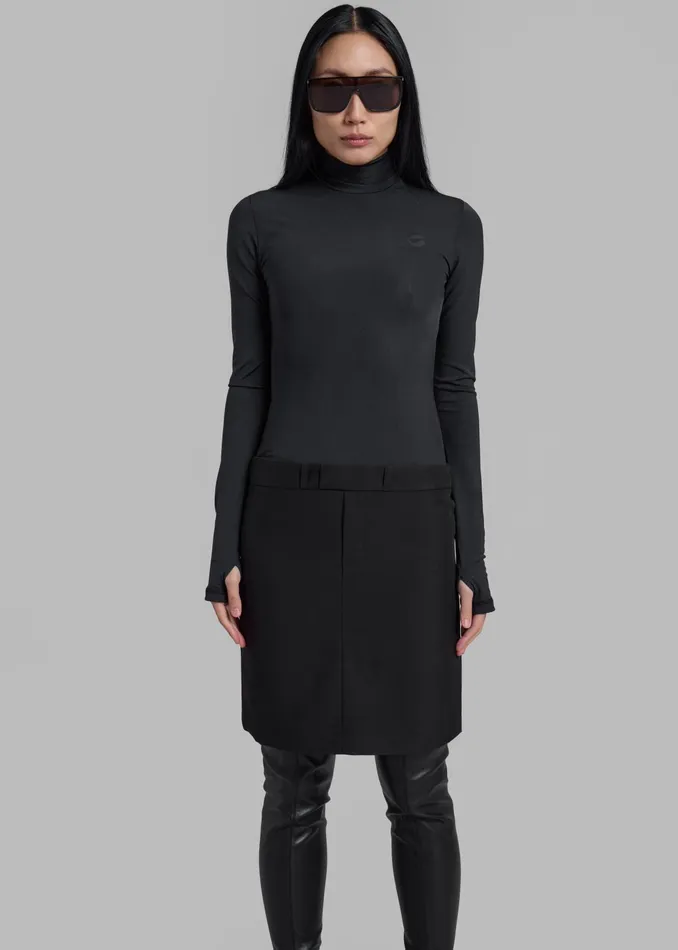 The Frankie Shop Dresses Coperni Hybrid Tailored Dress 8211 Black 8211 Women