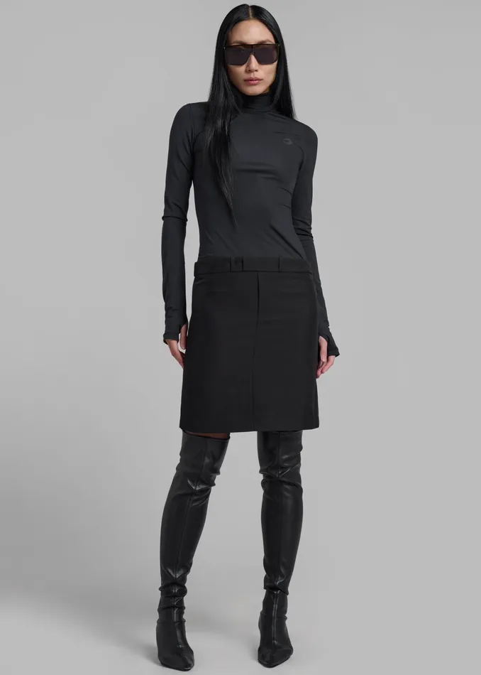 The Frankie Shop Dresses Coperni Hybrid Tailored Dress 8211 Black 8211 Women