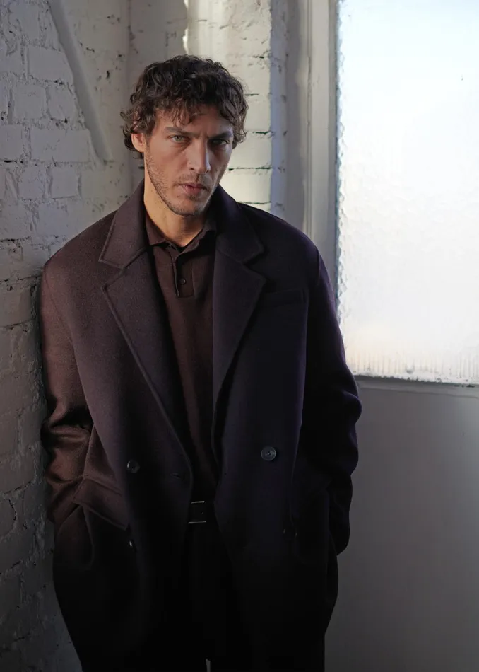 The Frankie Shop Outerwear Harry Wool Blazer 8211 Dark Plum 8211 Men