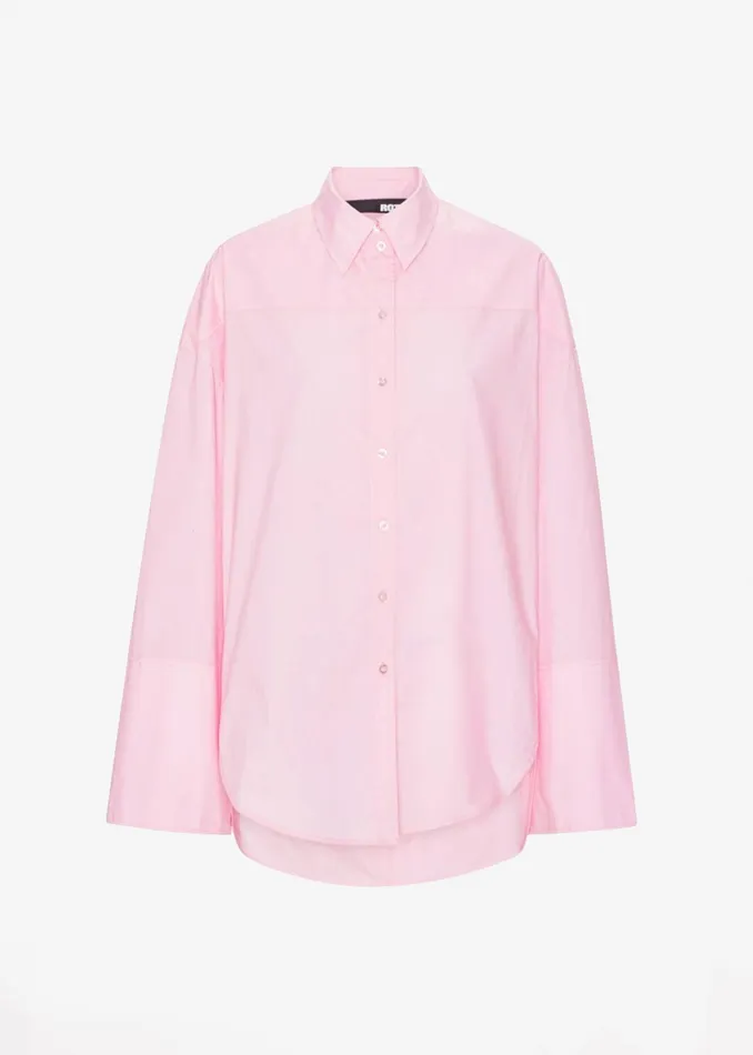 The Frankie Shop Tops Rotate Oversized Shirt 8211 Fairy Tale 8211 Women