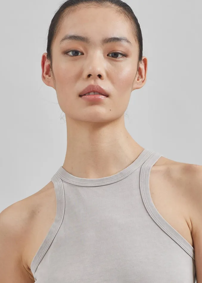 The Frankie Shop Tops Samse Samse Helene Tank Top 8211 Gull Gray 8211 Women