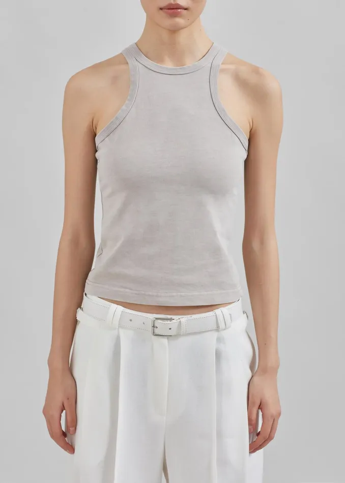 The Frankie Shop Tops Samse Samse Helene Tank Top 8211 Gull Gray 8211 Women