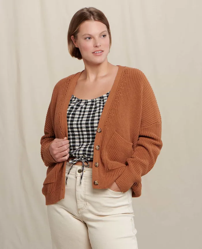 ToadandCo Bianca Cardigan Hazel II Women8217s Sweaters