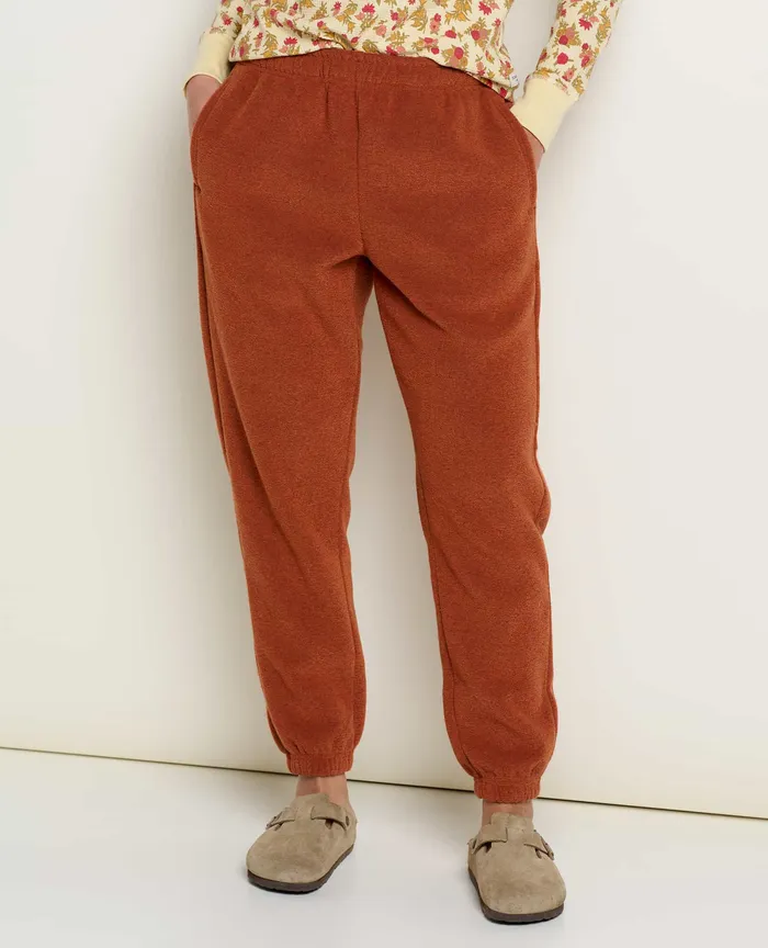 ToadandCo Pants Women8217s Whitney Terry Sweatpant Cinnamon