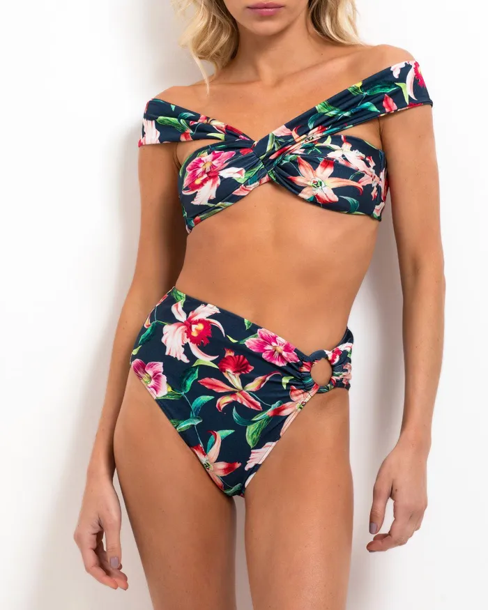 Tops and Bodysuits Women PatBO Laelia OfftheShoulder Bikini Top FINAL SALE