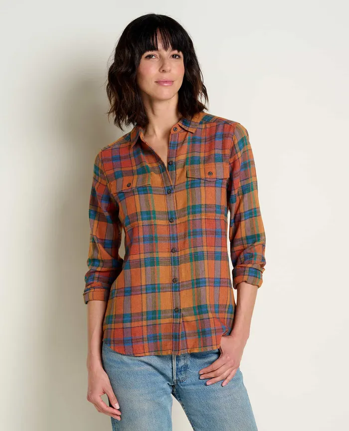 Tops and TShirts Women8217s ReForm Flannel Shirt Hazel ToadandCo