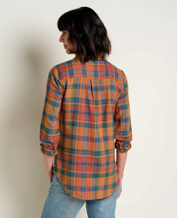 Tops and TShirts Women8217s ReForm Flannel Shirt Hazel ToadandCo