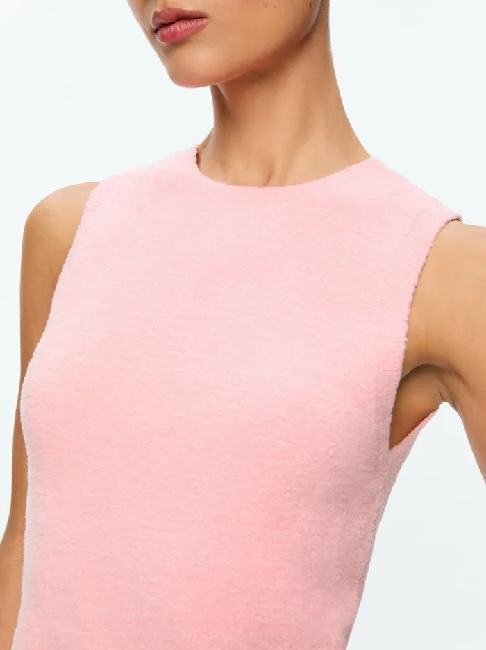 Tops Women Alice Olivia Amity Tank Rose Quartz