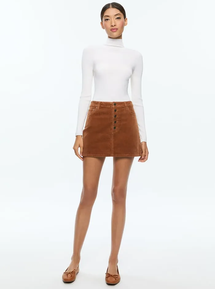 Tops Women Alice Olivia Roberta Turtleneck Soft White