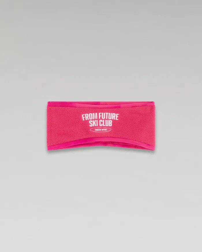 Tote Bags From Future Earmuffs Headband Ski Club Winter Fuschia