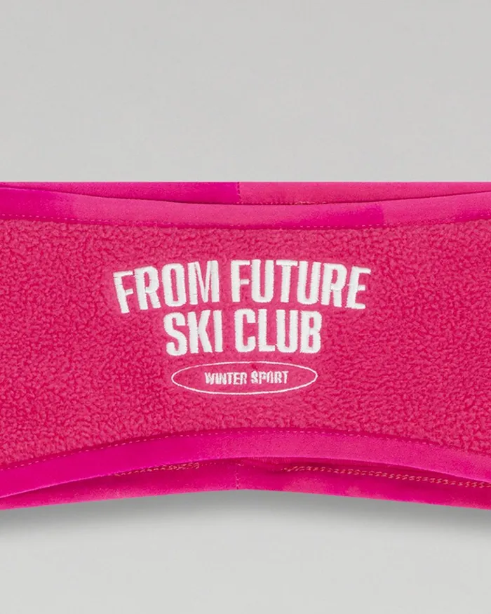 Tote Bags From Future Earmuffs Headband Ski Club Winter Fuschia