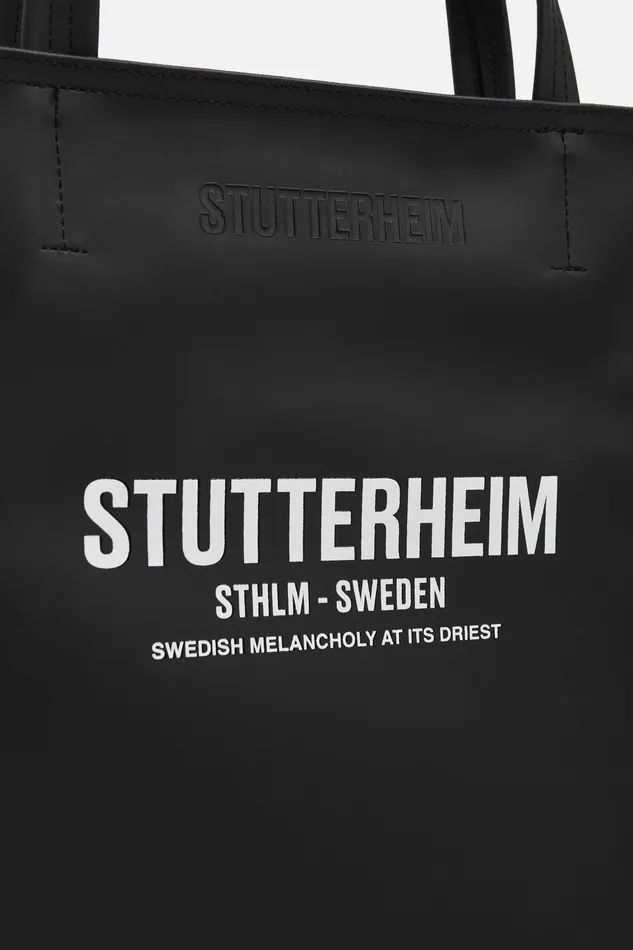 Tote Bags Women Stutterheim Djursholm Bag Black