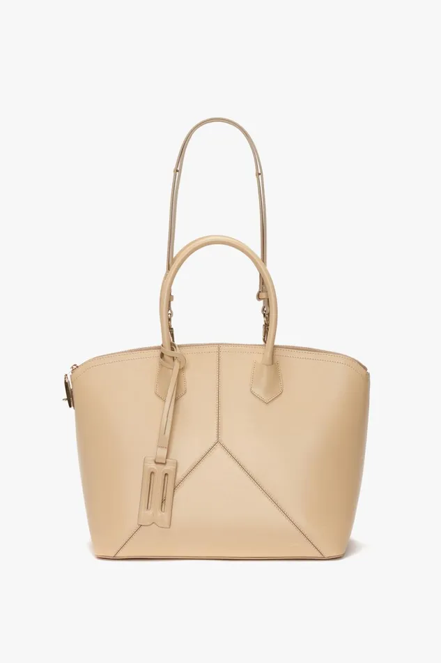 Tote Bags Women Victoria Beckham Victoria Bag In Sesame Leather Tote Bags Women Victoria Beckham Victoria Bag In Sesame Leather