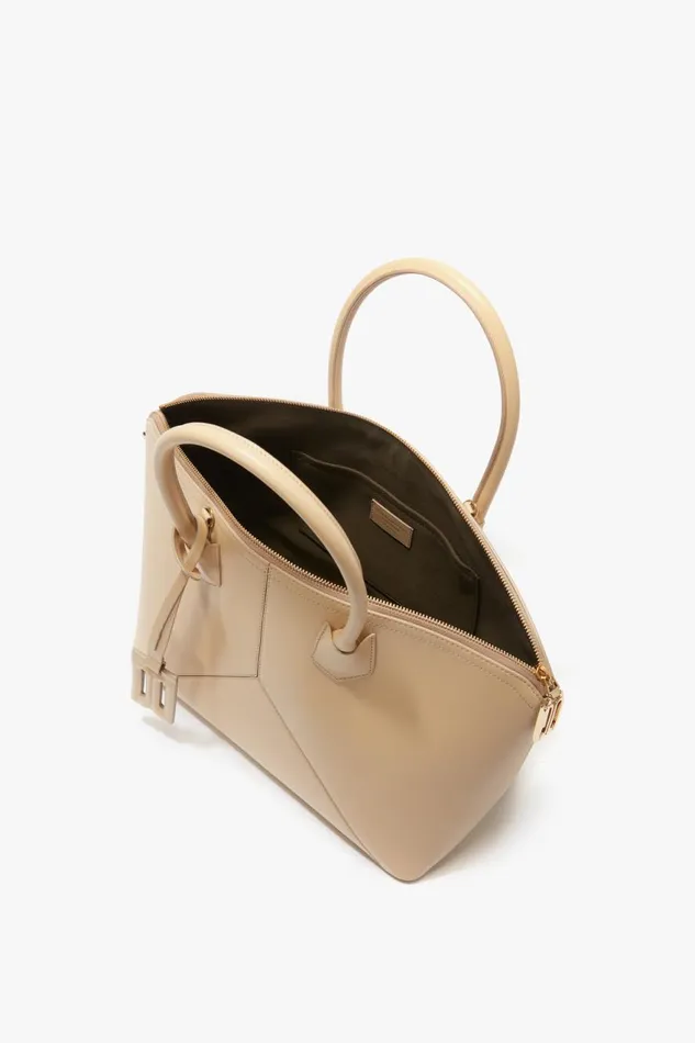 Tote Bags Women Victoria Beckham Victoria Bag In Sesame Leather Tote Bags Women Victoria Beckham Victoria Bag In Sesame Leather
