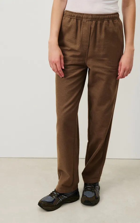 Trousers Dakota Melange Candied Chestnut Women American Vintage Trousers