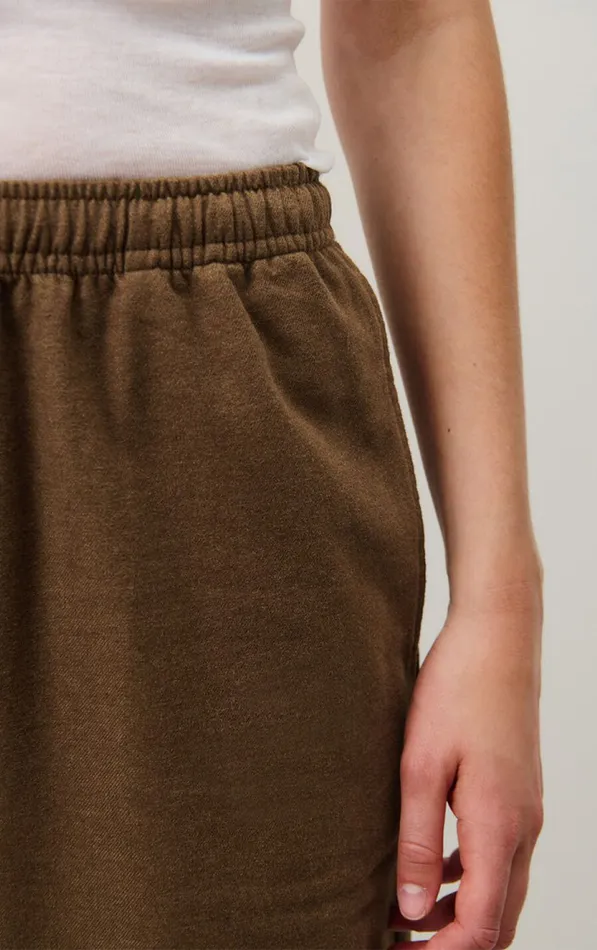 Trousers Dakota Melange Candied Chestnut Women American Vintage Trousers Trousers Dakota Melange Candied Chestnut Women American Vintage Trousers